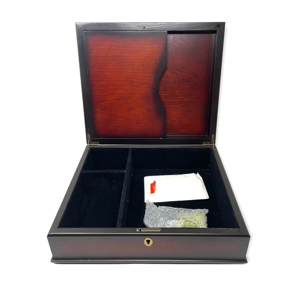 Bombay Other - BOMBAY mahogany memory keepsake box